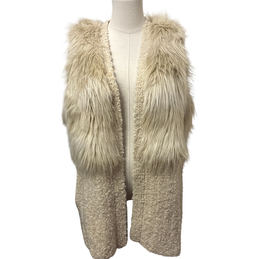 Guess Cream Teddy Jacket